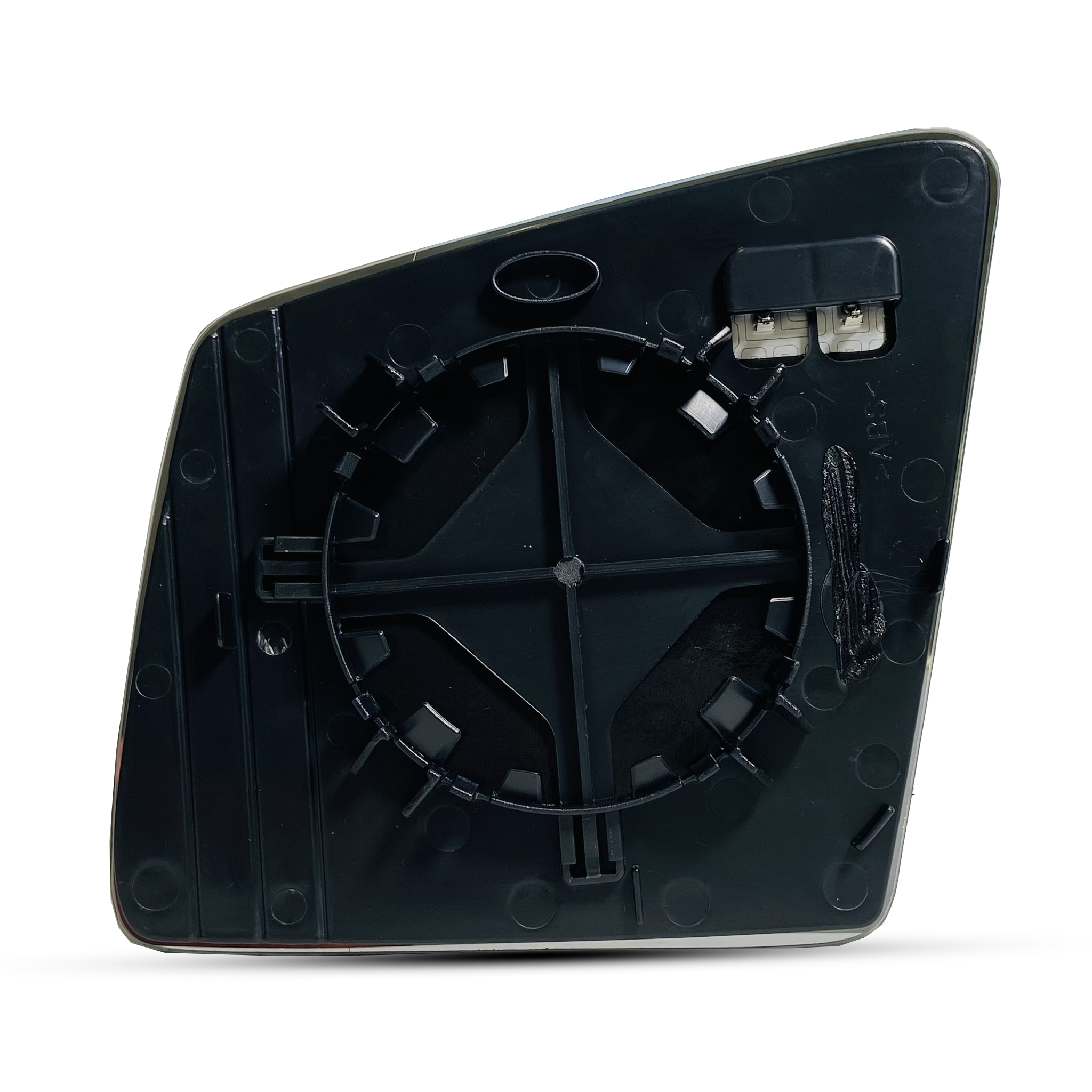 Right Side (Driver Side) Rear View Mirror Glass for Mercedes Benz ML Class W166 SUV (2011-2015) with Plastic Frame (Double Curvature)_1