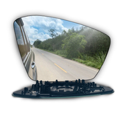Right Side (Driver Side) Rear View Mirror Glass for Skoda Superb III 3V3 Sedan (2015-2019) with Plastic Frame_3