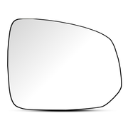 Right Side Mirror Glass for VOLVO XC90 256 (2015-2022) with Plastic Frame, Heated, Convex, 2 connectors