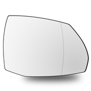 Right Side Rear View Mirror Glass for AUDI Q5 FYB Facelift (2020-2025) with Plastic Frame, Double Curvature