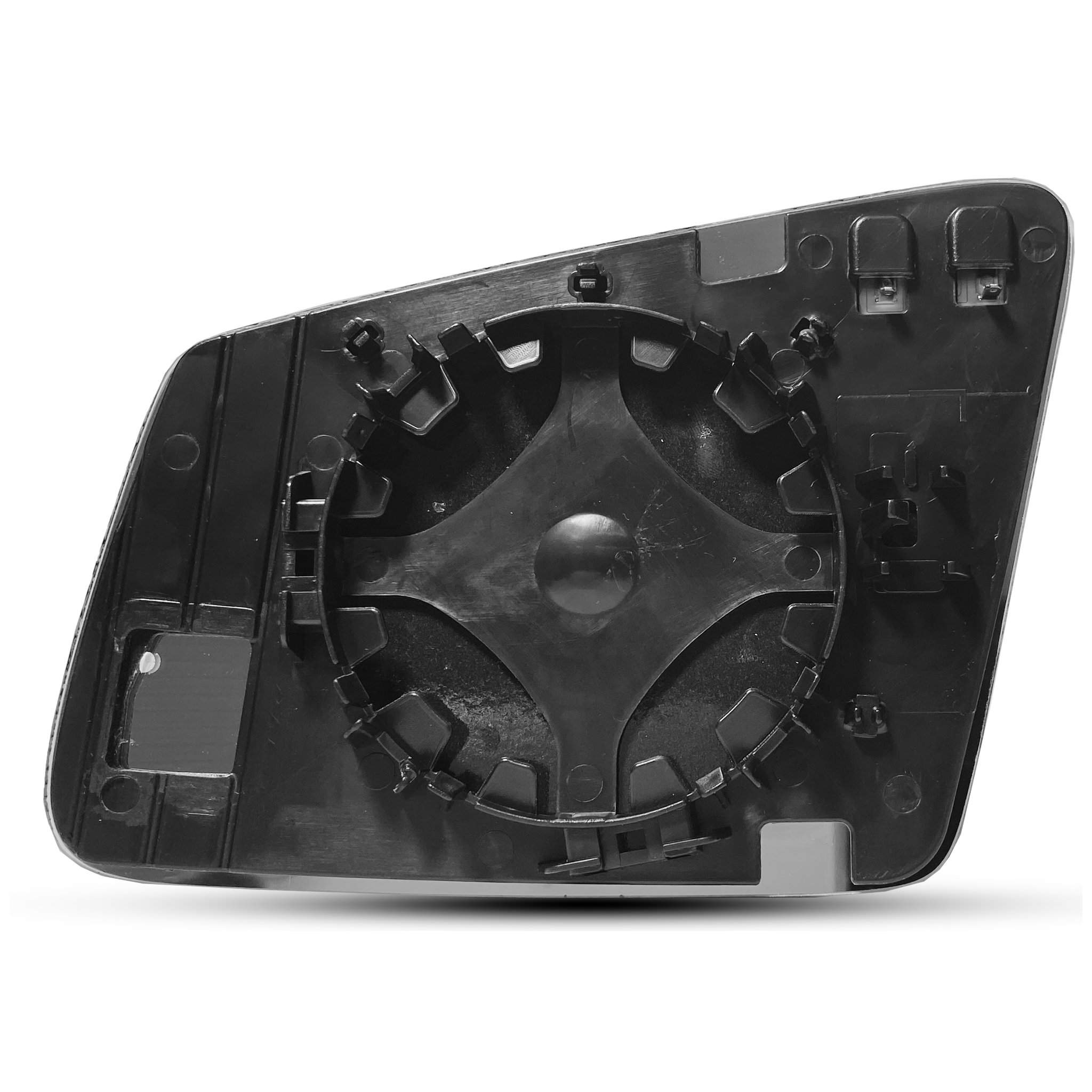 Right Side Rear View Mirror Glass for MERCEDES-BENZ CLA-Class C118 (2019-2026) with Plastic Frame, Double Curvature
