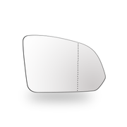 Right Side Rear View Mirror Glass for VOLVO XC40 536 (2017-2020) with Plastic Frame and Double Curvature
