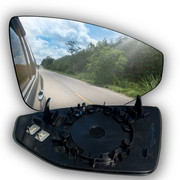 Right Side Rear View Mirror Glass for VW JETTA A7 (2019-2021) with plastic frame