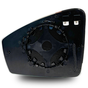 Right Side Rear View Mirror Glass for VW TOUAREG 7P (2012-2018) with Plastic Frame, Heated, Double Curvature