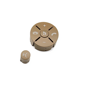 Right Steering Wheel Buttons for MERCEDES-BENZ C-CLASS W204 (2007-2014) in Dark Yellow color PC and ABS