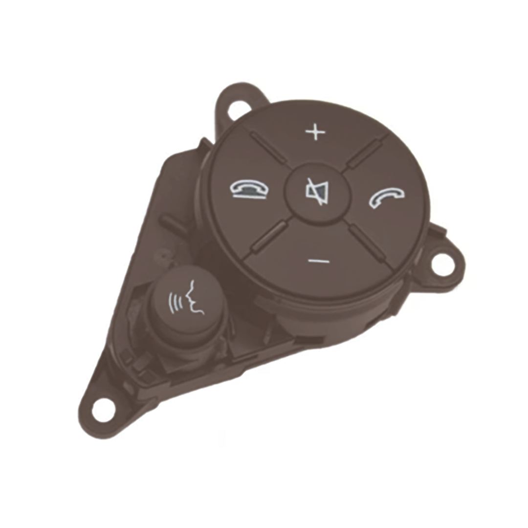 Right Steering Wheel Buttons for MERCEDES-BENZ E-CLASS W207 (2010-2016) in Moka color with PC and ABS material