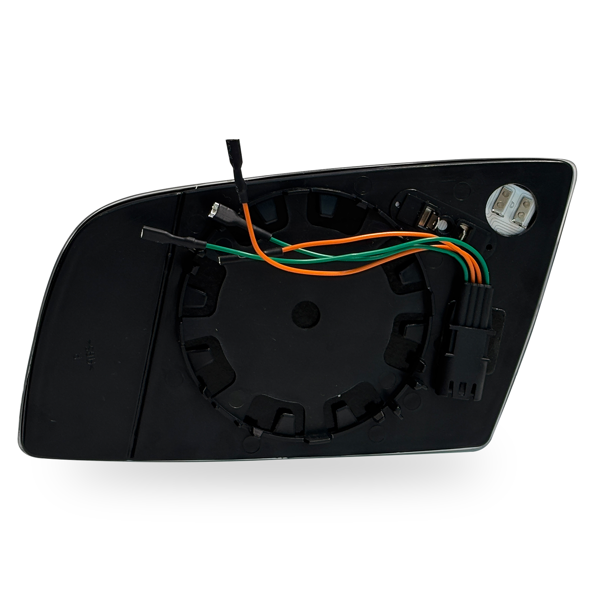 Right Sub Mirror for BMW 6 E64 (2007-2010) Heated, Single Curvature, with wire, 4-pin