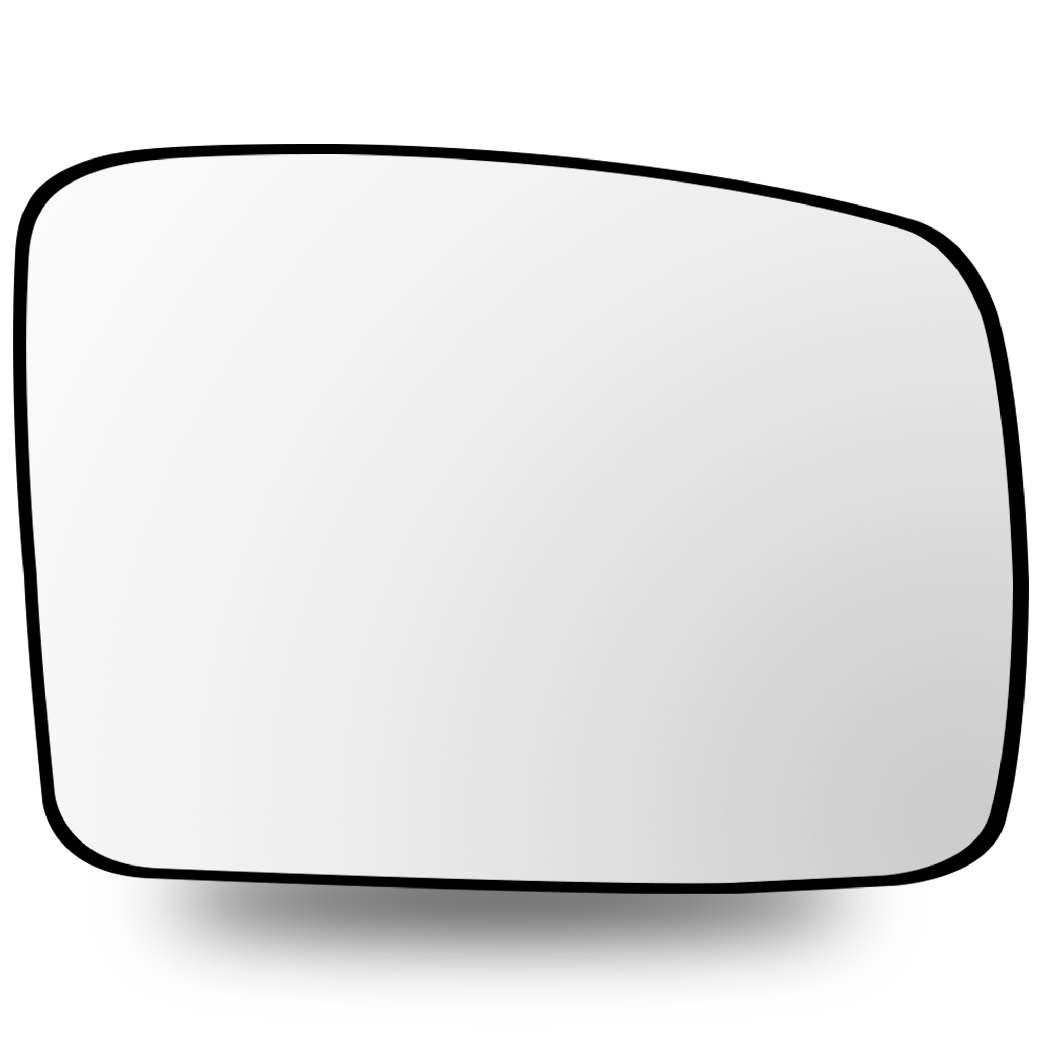 Right Sub Mirror for LAND ROVER RANGE ROVER SPORT L320 (2005-2013) Heated, Single Curvature