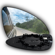 Right Sub Mirror for PORSCHE CAYENNE 92A (2010-2018) Heated, Single Curvature