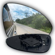 Right Sub Mirror for PORSCHE CAYENNE 9Y (2018) Heated, Single Curvature