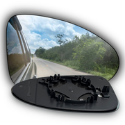 Right Sub Mirror for PORSCHE MACAN 95B (2014-2018) Heated, Single Curvature