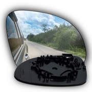 Right Sub Mirror for SKODA YETI 5L (2010-2017) Heated, Single Curvature