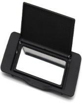 Right Sun Visor Mirror for MERCEDES-BENZ C-CLASS W203 (2001-2007) in Black color Model A PC