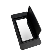 Right Sun Visor Mirror for MERCEDES-BENZ C-CLASS W203 (2001-2007) in Black color Model A PC