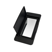 Right Sun Visor Mirror for MERCEDES-BENZ C-CLASS W203 (2001-2007) in Black color Model A PC