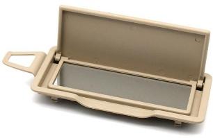Right Sun Visor Mirror for MERCEDES-BENZ C-CLASS W204 (2007-2014) in Beige color PC