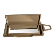 Right Sun Visor Mirror for MERCEDES-BENZ C-CLASS W204 (2007-2014) in Beige color PC