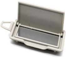Right Sun Visor Mirror for MERCEDES-BENZ C-CLASS W204 (2007-2014) in Light Gray color PC