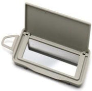 Right Sun Visor Mirror for MERCEDES-BENZ CLS C218 (2011-2017) in Light Gray color PC