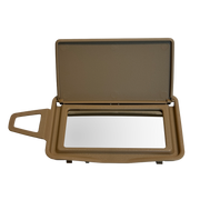 Right Sun Visor Mirror for MERCEDES-BENZ E-CLASS W211 (2002-2008) in Beige color PC