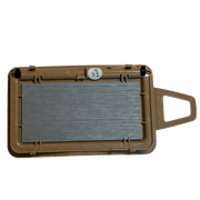 Right Sun Visor Mirror for MERCEDES-BENZ E-CLASS W211 (2002-2008) in Beige color PC