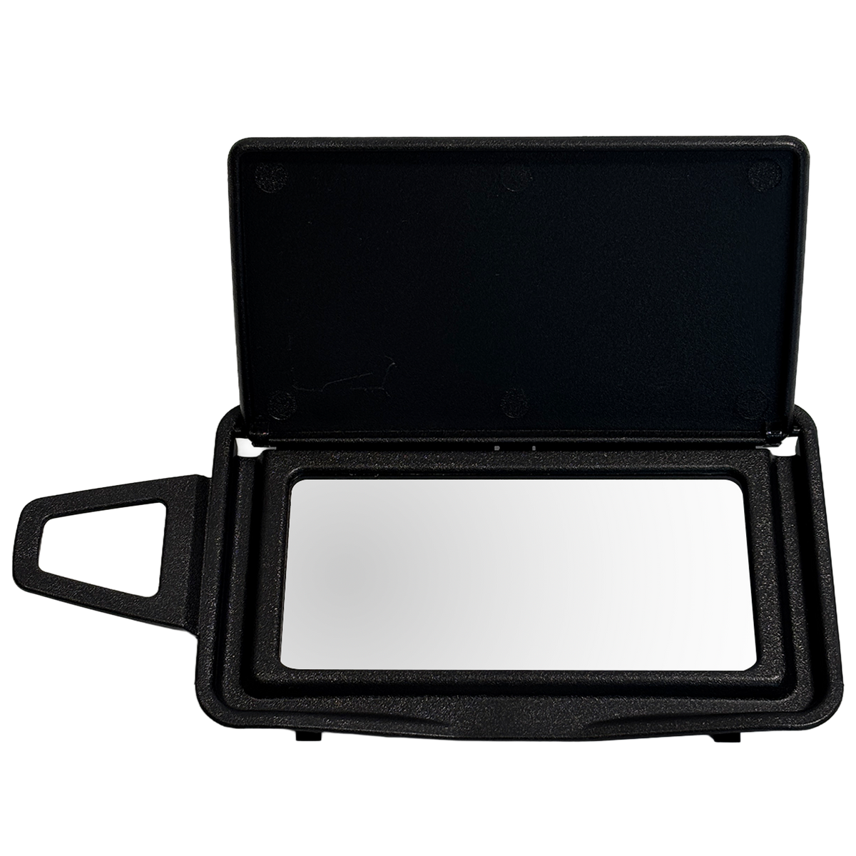 Right Sun Visor Mirror for MERCEDES-BENZ E-CLASS W211 (2002-2008) in Black color PC