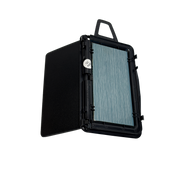Right Sun Visor Mirror for MERCEDES-BENZ E-CLASS W211 (2002-2008) in Black color PC