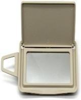 Right Sun Visor Mirror for MERCEDES-BENZ E-CLASS W211 (2002-2008) in Oyster color