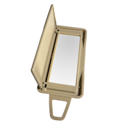 Right Sun Visor Mirror for MERCEDES-BENZ E-CLASS W212 (2009-2016) in Beige color PC