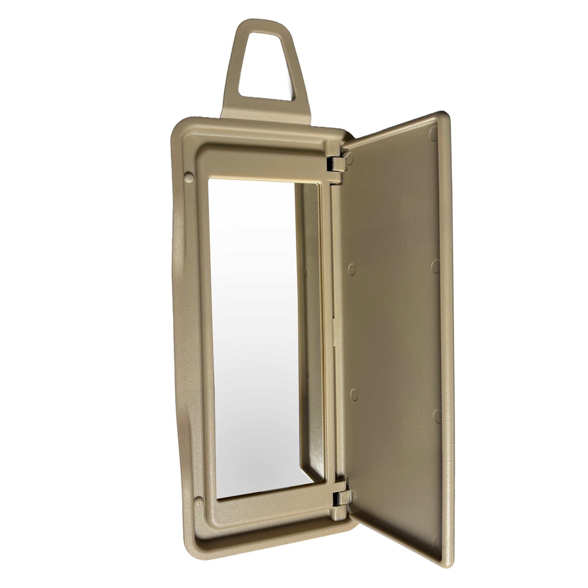 Right Sun Visor Mirror for MERCEDES-BENZ E-CLASS W212 (2009-2016) in Beige color PC