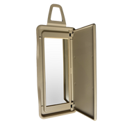 Right Sun Visor Mirror for MERCEDES-BENZ E-CLASS W212 (2009-2016) in Beige color PC