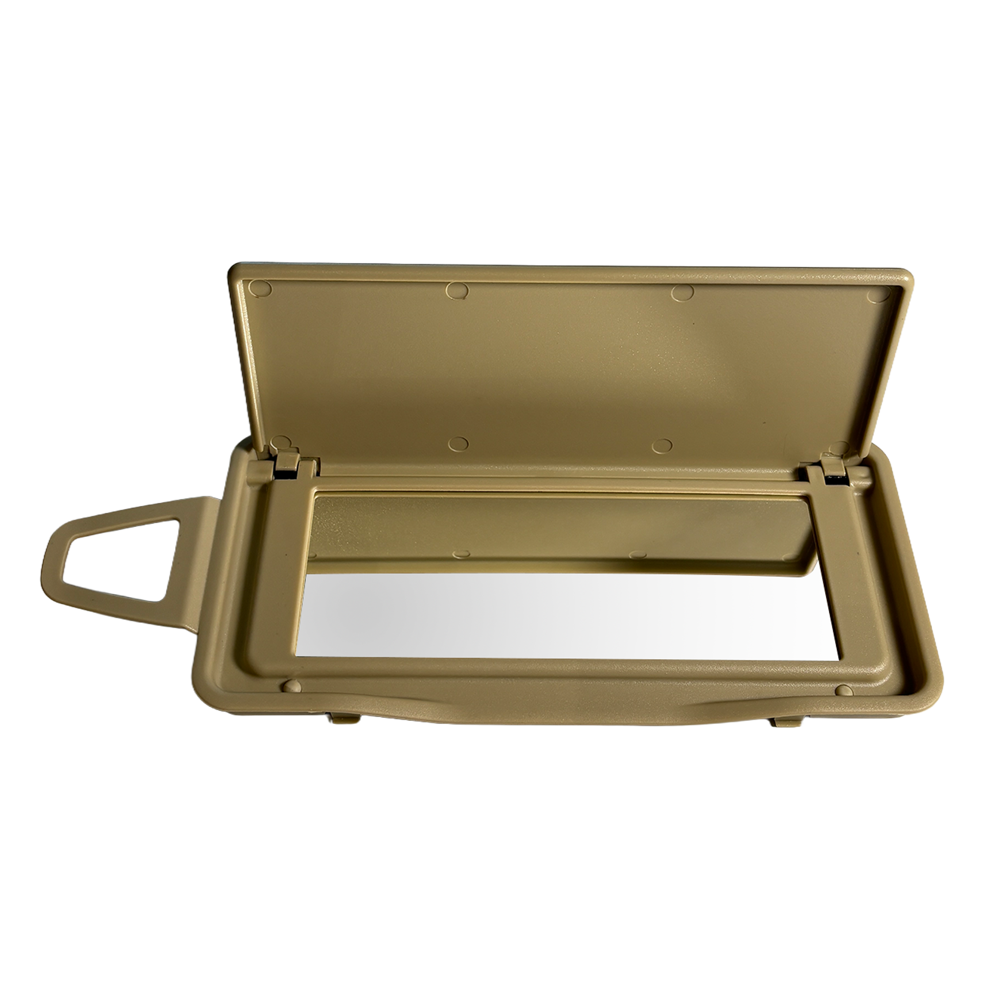 Right Sun Visor Mirror for MERCEDES-BENZ E-CLASS W212 (2009-2016) in Beige color PC