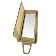 Right Sun Visor Mirror for MERCEDES-BENZ E-CLASS W212 (2009-2016) in Beige color PC