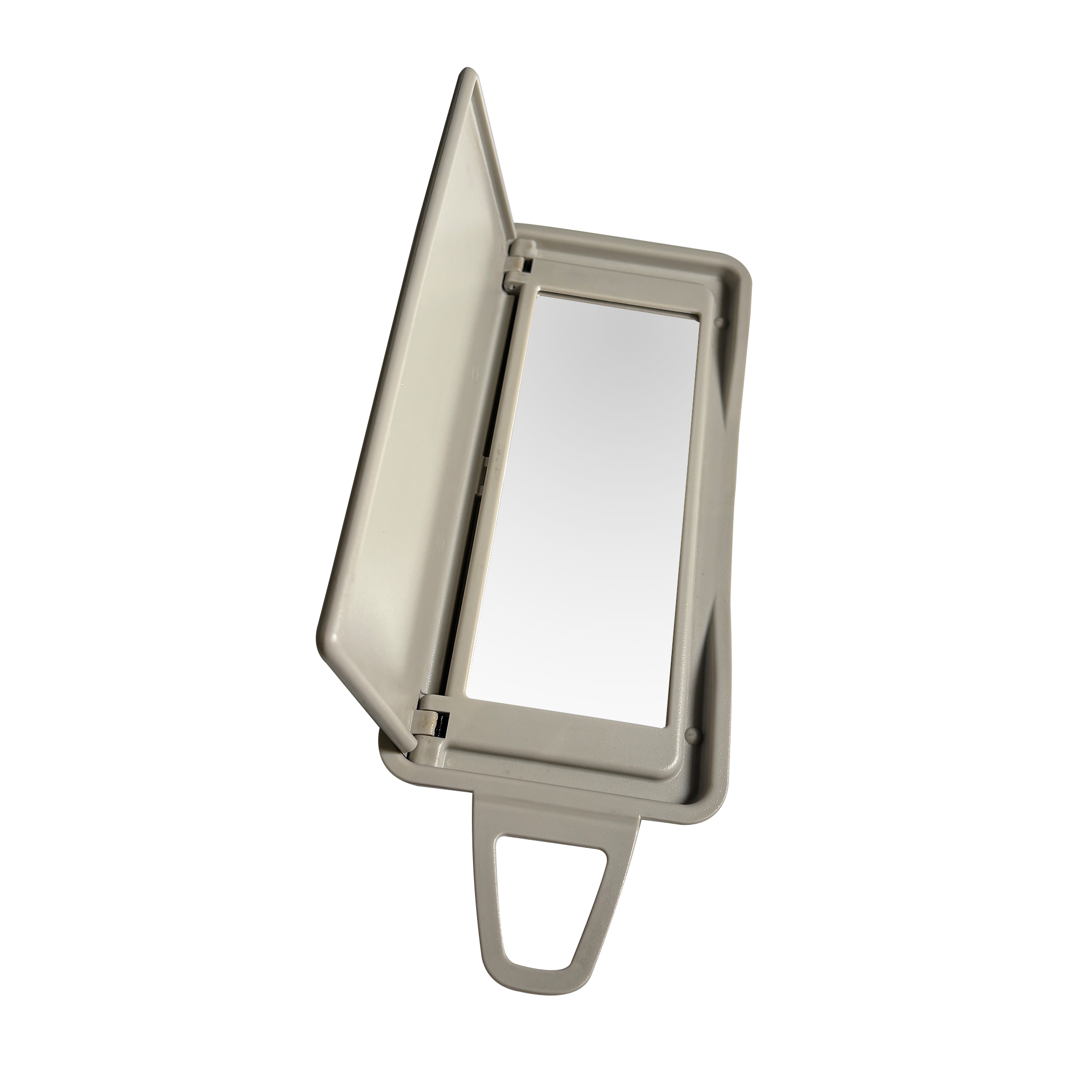Right Sun Visor Mirror for MERCEDES-BENZ E-CLASS W212 (2009-2016) in Light Gray color PC