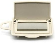 Right Sun Visor Mirror for MERCEDES-BENZ GLC W253 (2015-2023) in Light Beige color PC