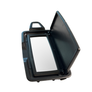 Right Sun Visor Mirror for MERCEDES-BENZ GLE C292 (2016-2019) in Black color PC
