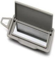 Right Sun Visor Mirror for MERCEDES-BENZ GLK-Class X204 (2010-2015) in Gray color PC