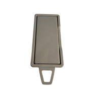 Right Sun Visor Mirror for MERCEDES-BENZ GLK-Class X204 (2010-2015) in Light Gray color PC
