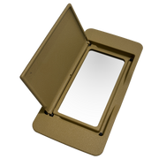 Right Sun Visor Mirror for MERCEDES-BENZ ML-CLASS W164 (2006-2012) in Yellow color Model-A