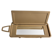 Right Sun Visor Mirror for MERCEDES-BENZ S-CLASS W220 (1998-2005) in Beige color PC