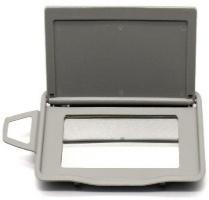 Right Sun Visor Mirror for MERCEDES-BENZ S-CLASS W220 (1998-2005) in Gray color PC