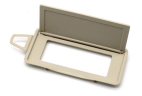 Right Sun Visor Mirror for MERCEDES-BENZ S-CLASS W220 (1998-2005) in Oyster color