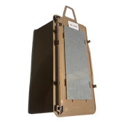 Right Sun Visor Mirror for MERCEDES-BENZ S-CLASS W221 (2006-2013) in Beige color PC