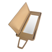 Right Sun Visor Mirror for MERCEDES-BENZ S-CLASS W221 (2006-2013) in Beige color PC