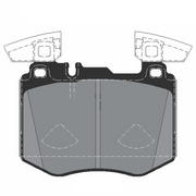 Buy Roadhouse Brake Pad Set For Mercedes Benz GLC X253 2015-2022 Front Axle Disc Brake Pad of Roadhouse 21883.00