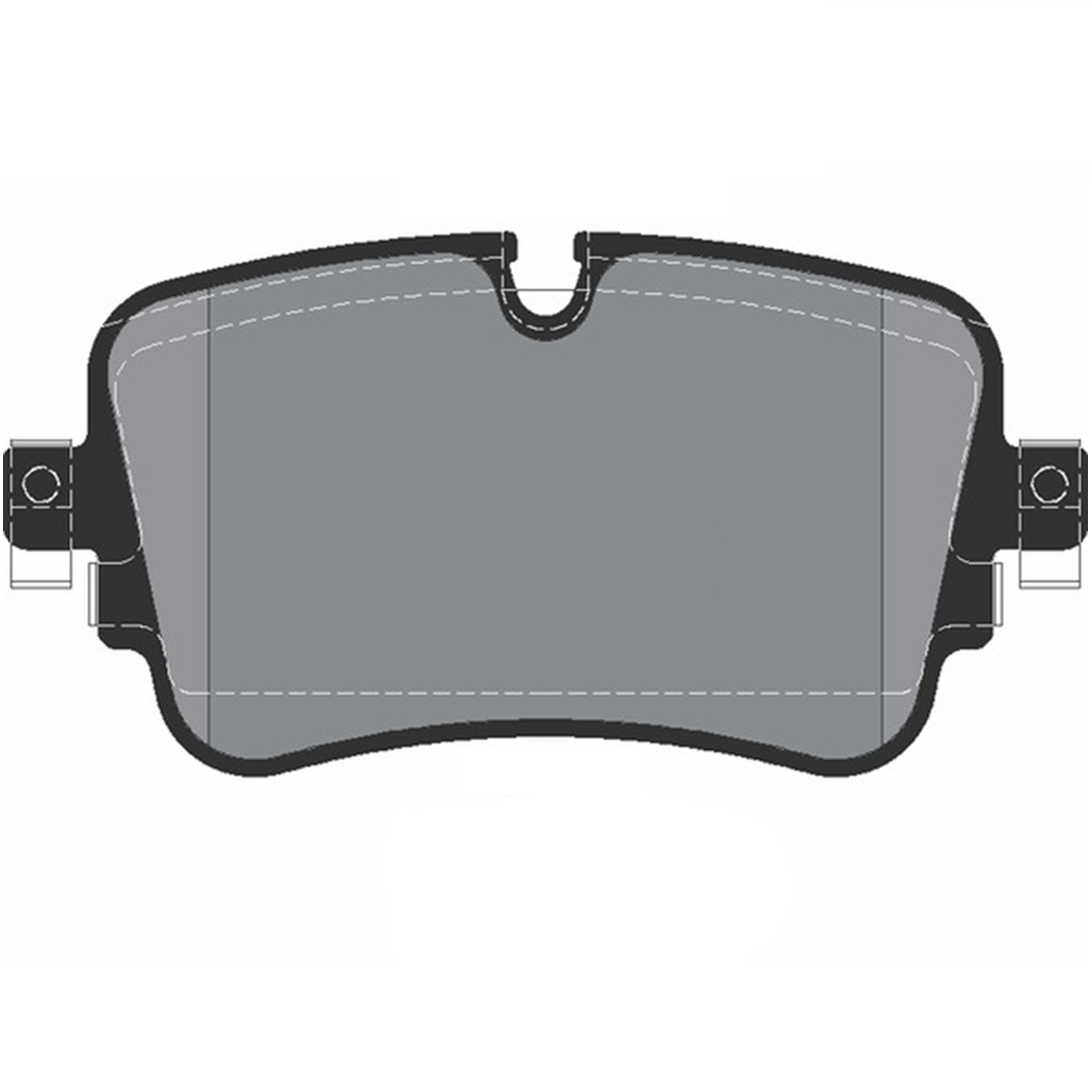 Buy Roadhouse Brake Pad Set For Audi Q7 2015-2024 Rear Axle Disc Brake Pad of Roadhouse 21668.08 New Model