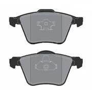 Buy Roadhouse Brake Pad Set For Volvo XC90 I 2002-2014 Front Axle Disc Brake Pad of Roadhouse 21043.00