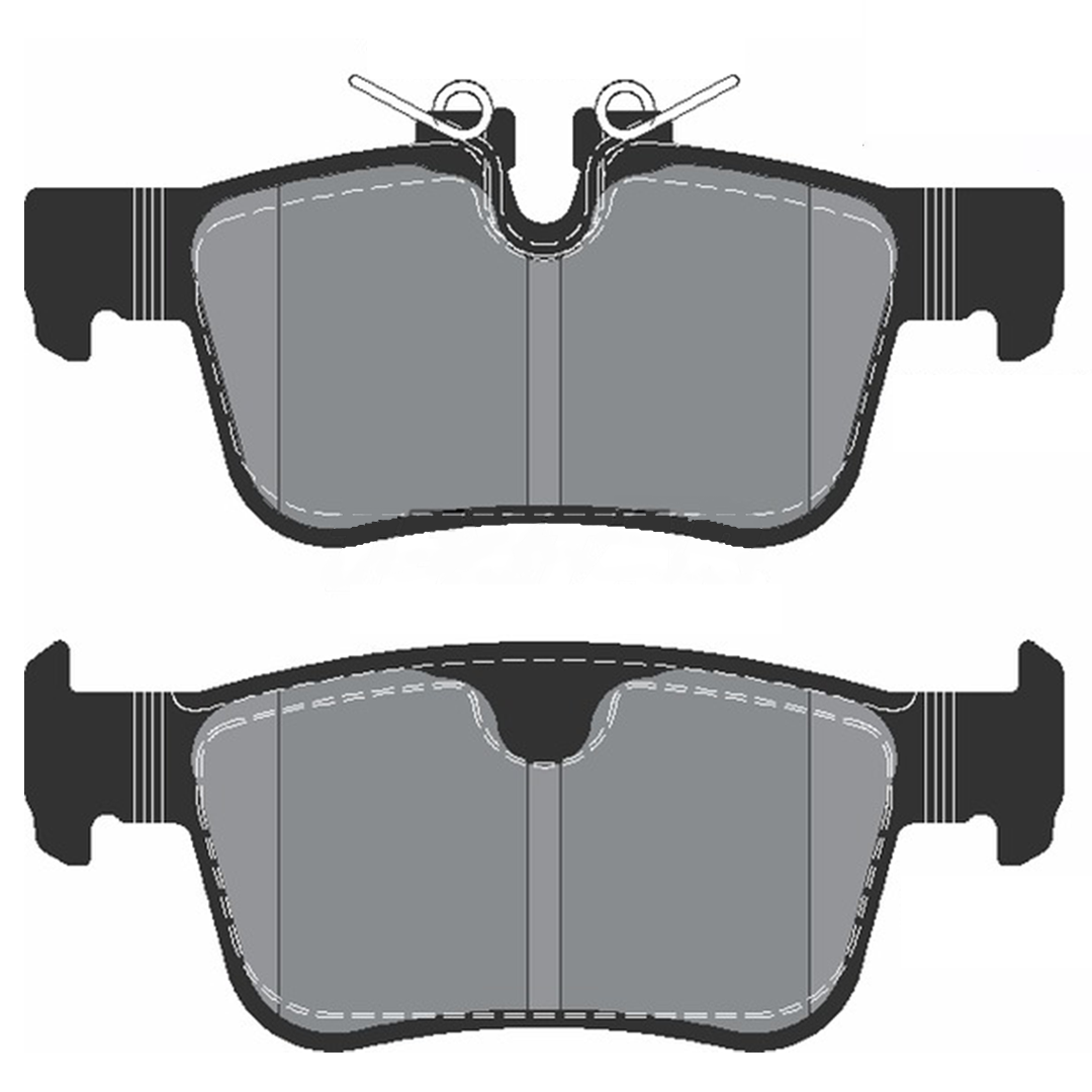 Buy Roadhouse Brake Pad Set For Volvo S90 II 2016-2021 Rear Axle Disc Brake Pad of Roadhouse 21551.10