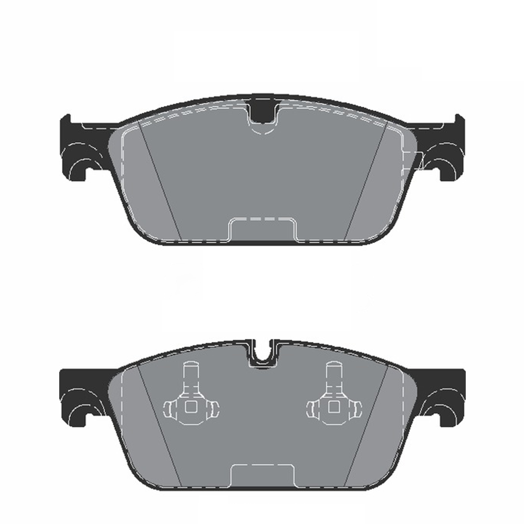 Buy Roadhouse Brake Pad Set For Mercedes Benz M Class W166 2011-2015 Front Axle Disc Brake Pad of Roadhouse 21511.00