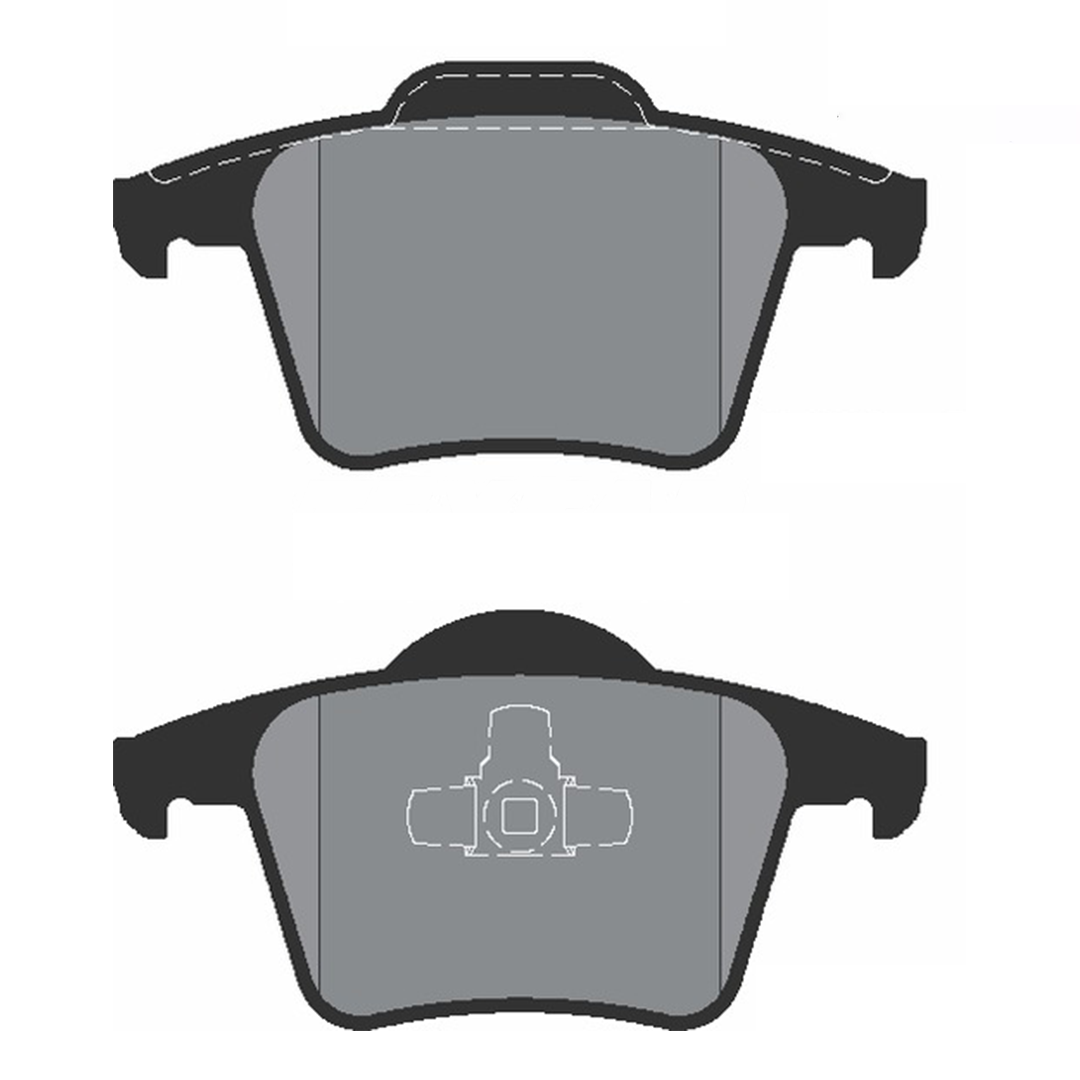 Buy Roadhouse Brake Pad Set For Volvo XC90 I 2002-2014 Rear Axle Disc Brake Pad of Roadhouse 21044.00